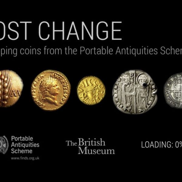 Lost Change - visualising numismatics from the Portable Antiquities Scheme