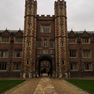 The entrance to St John's college