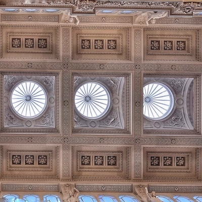 The refurbished roof of Gallery 3