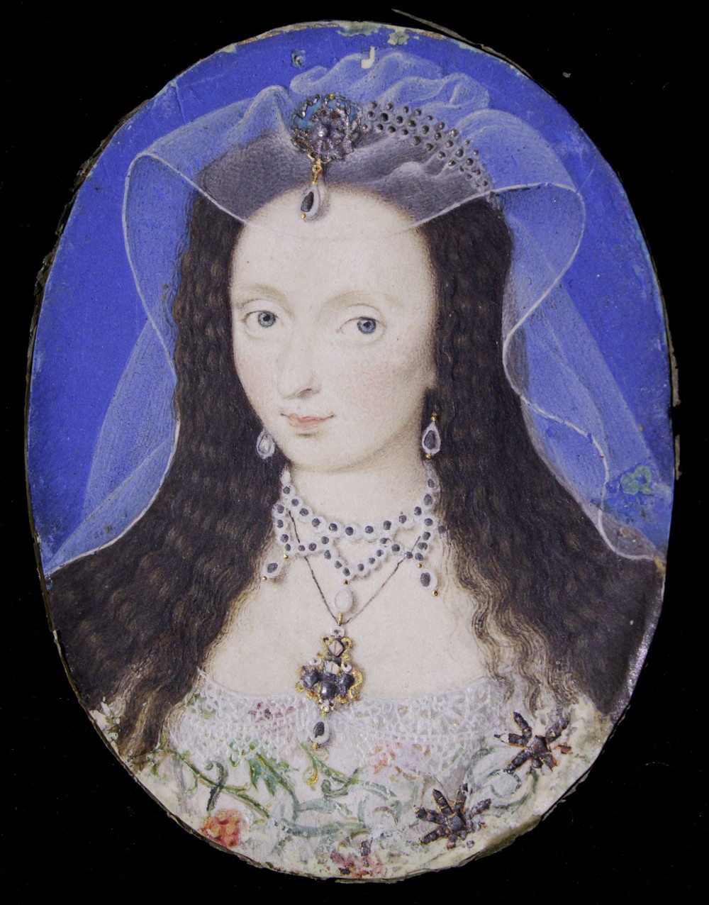 Portrait of a Young Woman called Mrs Cam of Newport Gloucestershire