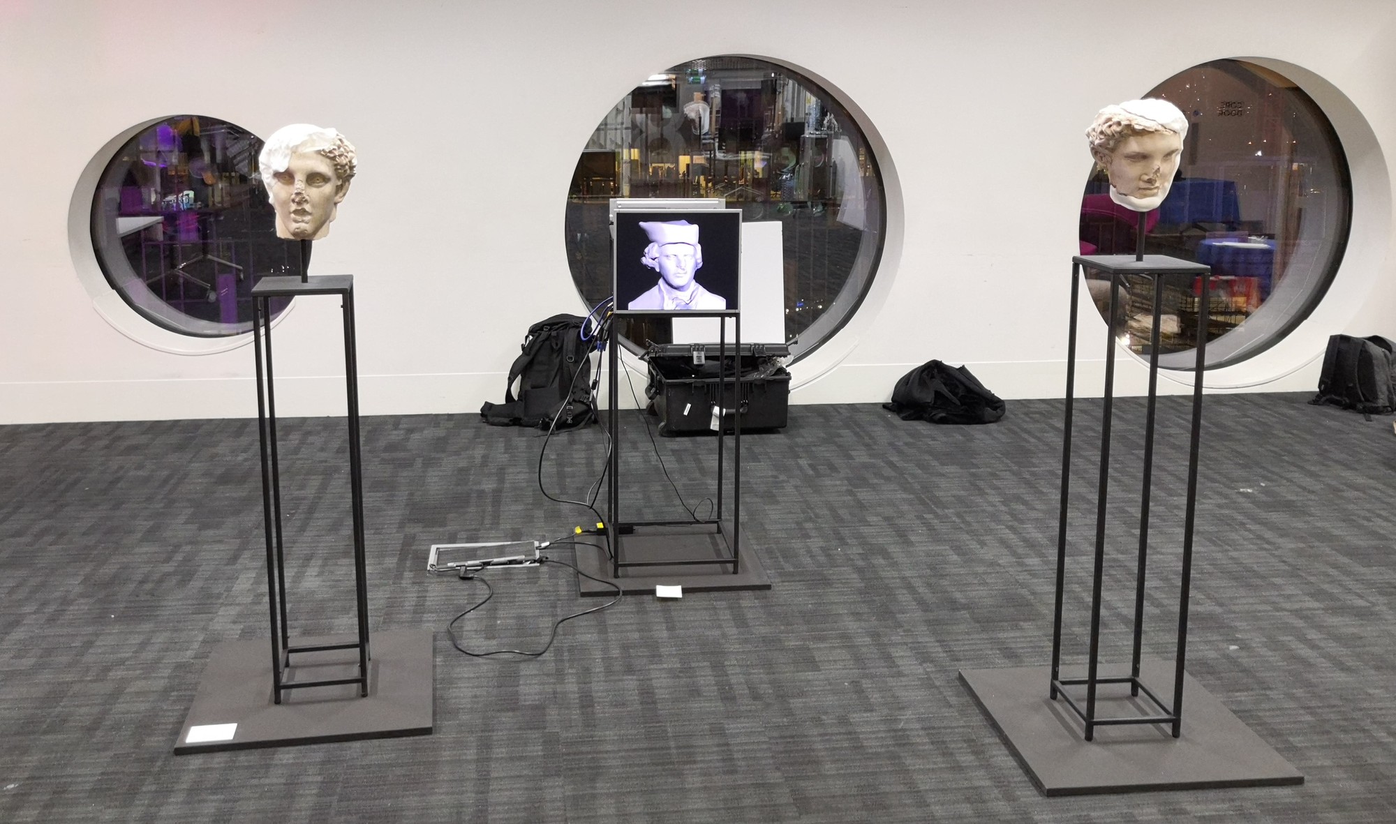 Egor's installation at Mozfest 2019