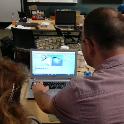 Shawn Graham teaching at MSUDAI