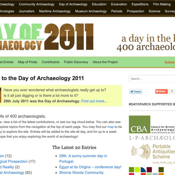 A day in the life of a lot of archaeologists
